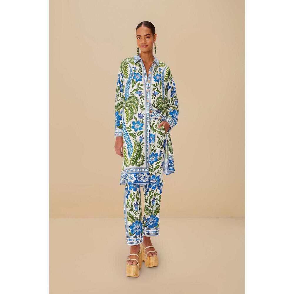 Off-White Tropicance LENZING™ ECOVERO™ Euroflax™ Pants